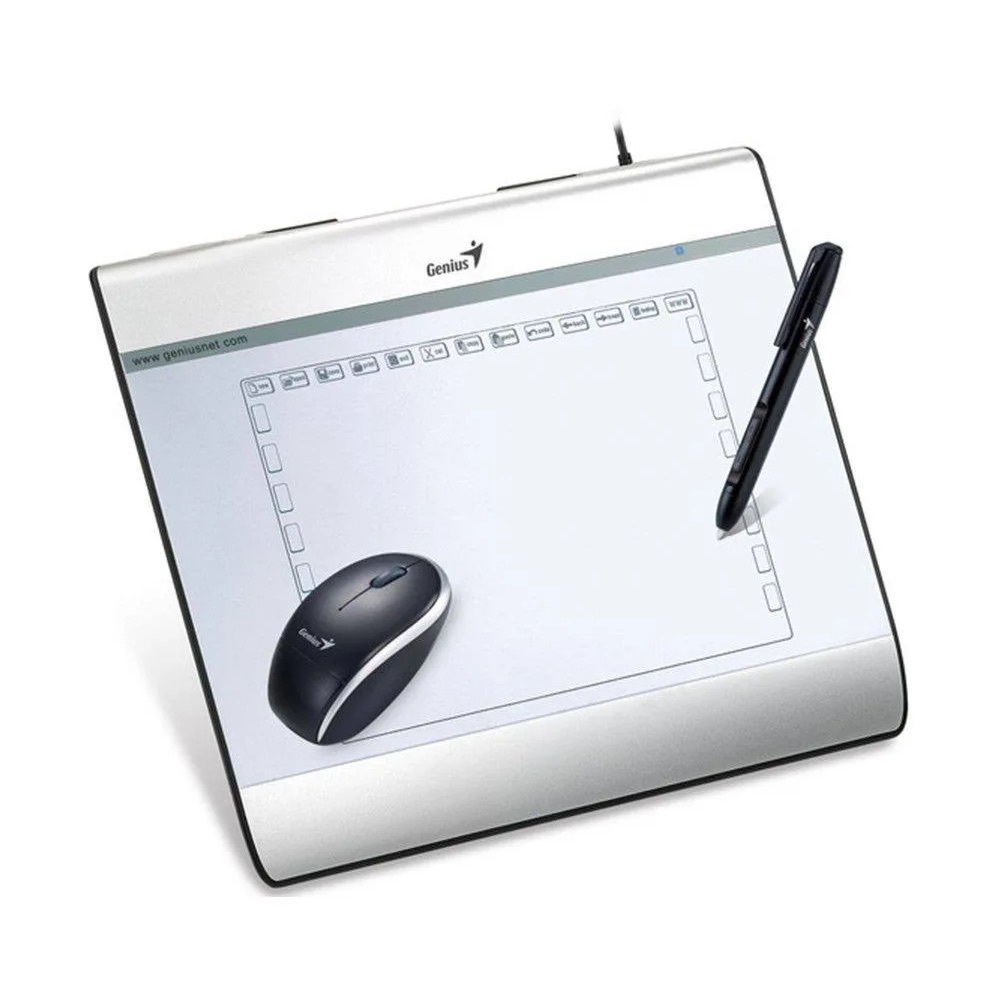 Genius MousePen i608X 6" x 8" Multimedia Tablet with Mouse & Pen